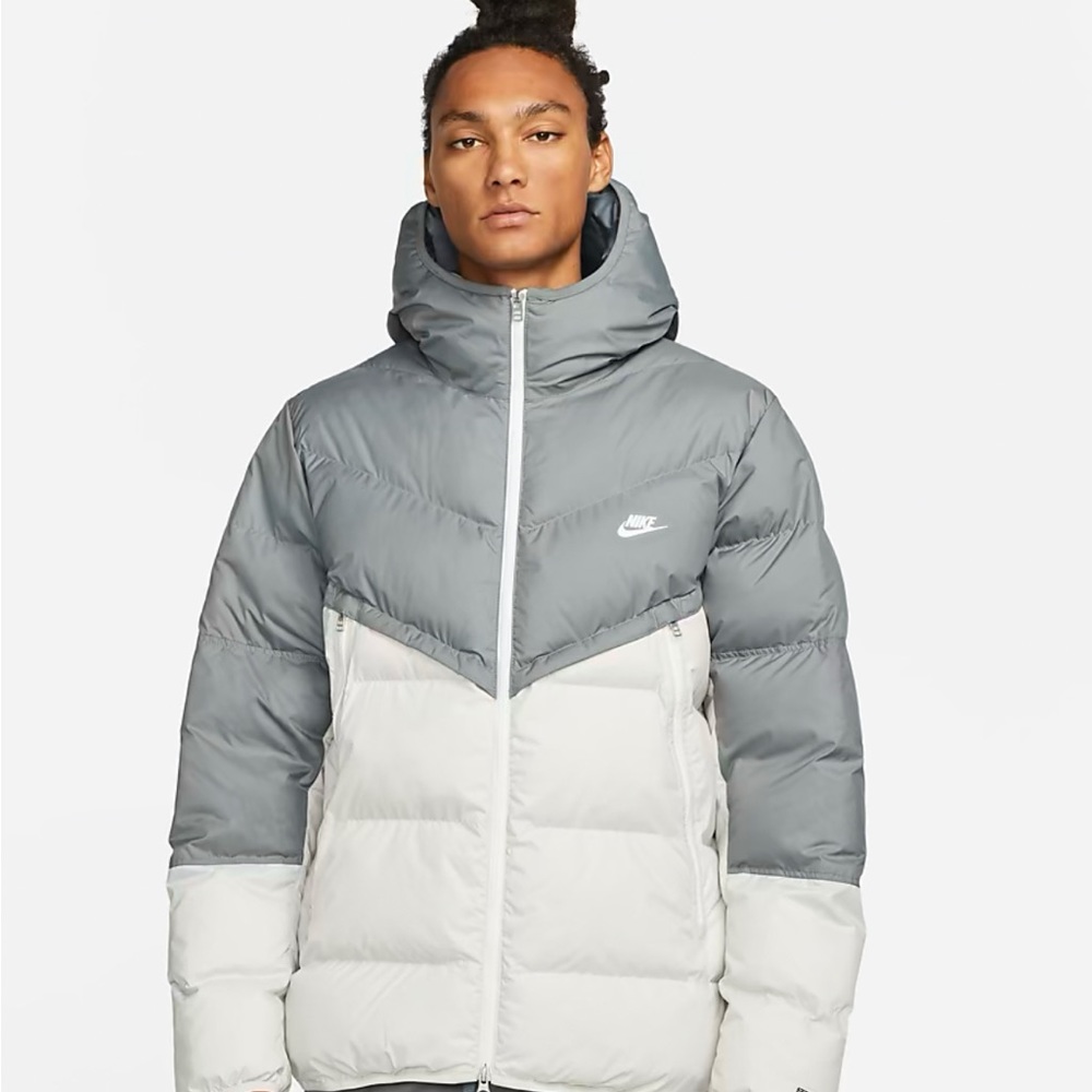 Nike Sportswear Storm-FIT Windrunner Jacket Gray PRIMALOFT DR9605-084 New $200